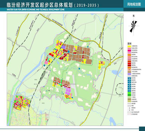 临汾经济开发区规划图图片
