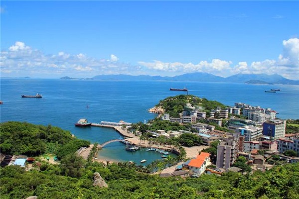 珠海海岛风光百岛之市图